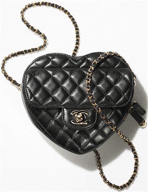 chanel heart bag uk